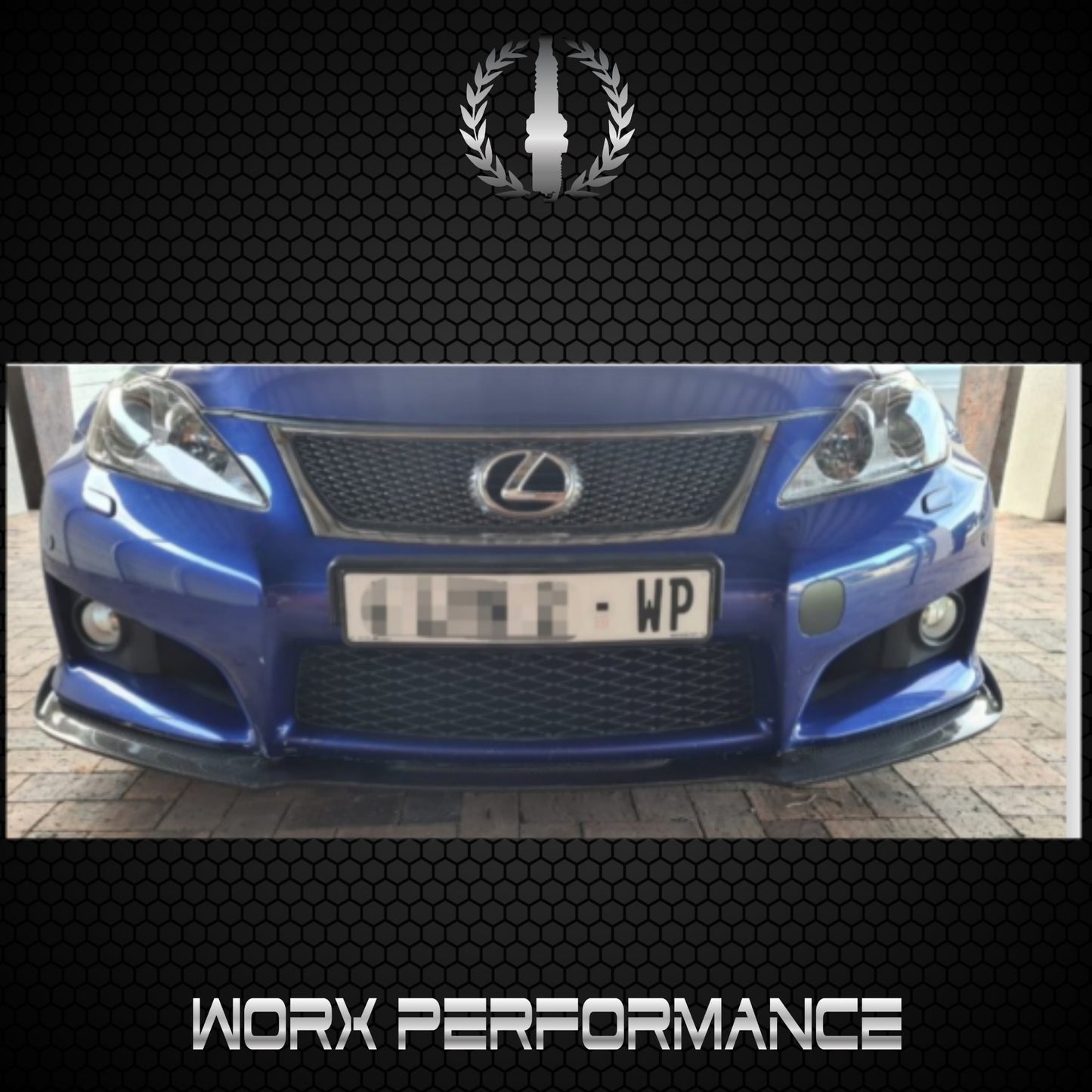 Lexus ISF 11-12 Carbon Fiber Front Lip