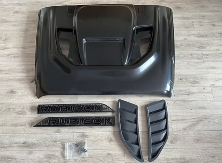 JK Sandstorm Vented Hood
