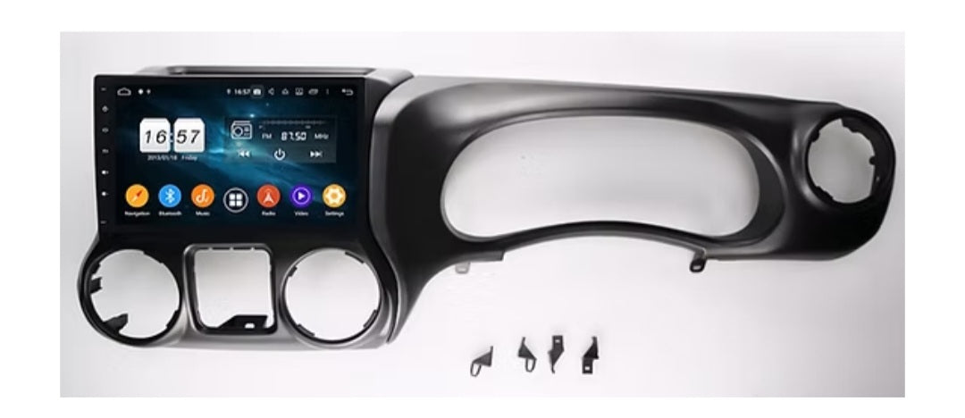 JK 10.1" Radio (2015-2018) with Front & Rear View Camera