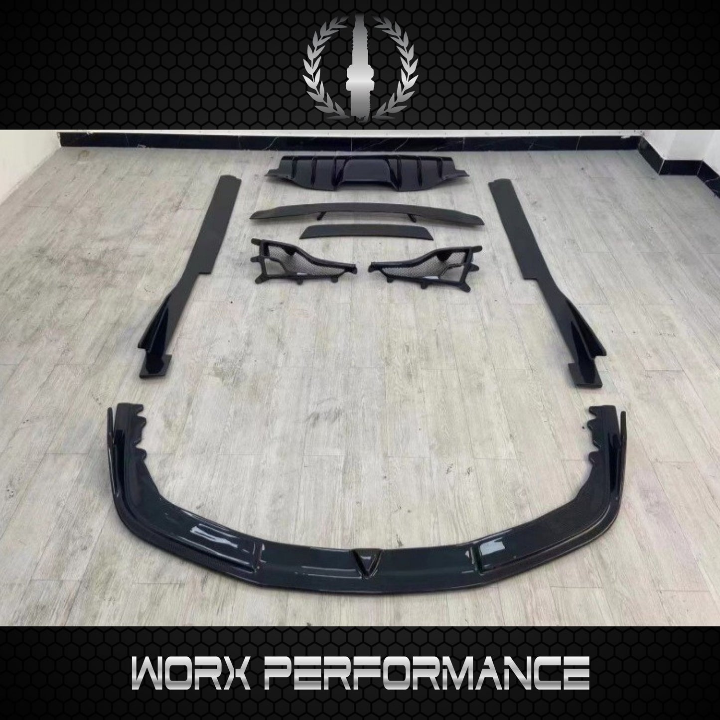 Ferrari 458 Italian N-Style Carbon Fiber Body Kit