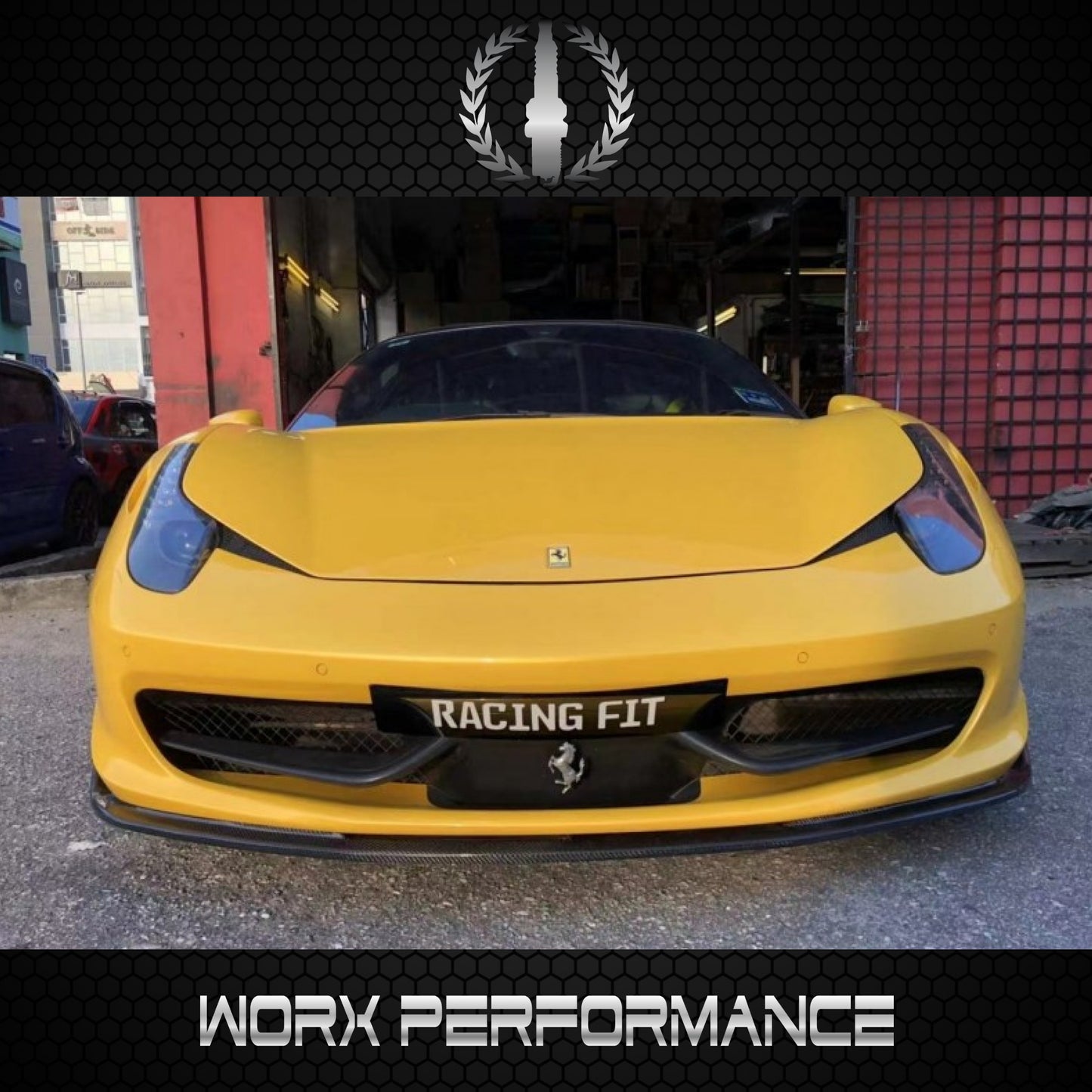 Ferrari 458 Italian N-Style Carbon Fiber Body Kit