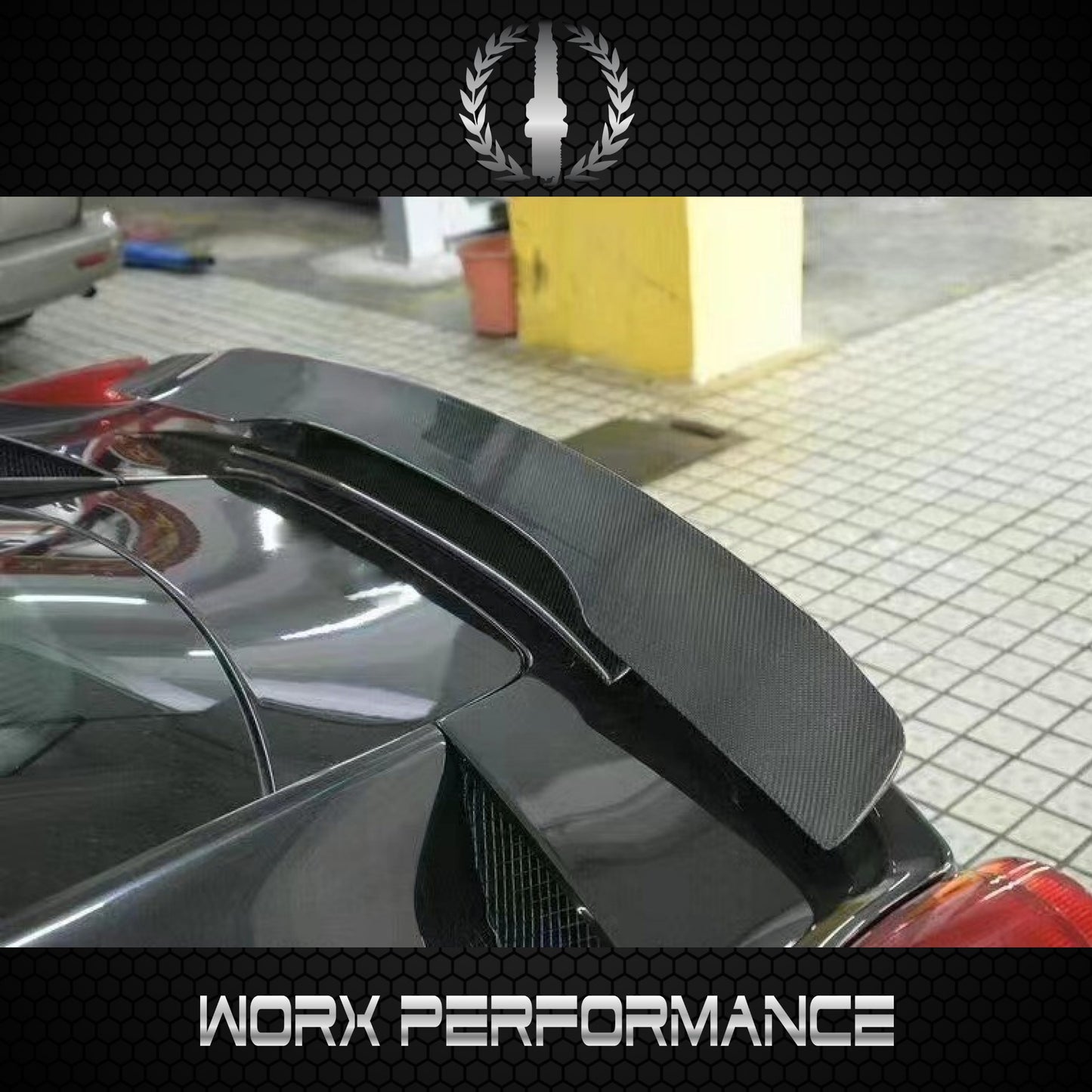 Ferrari 458 Carbon Fiber Boot Spoiler