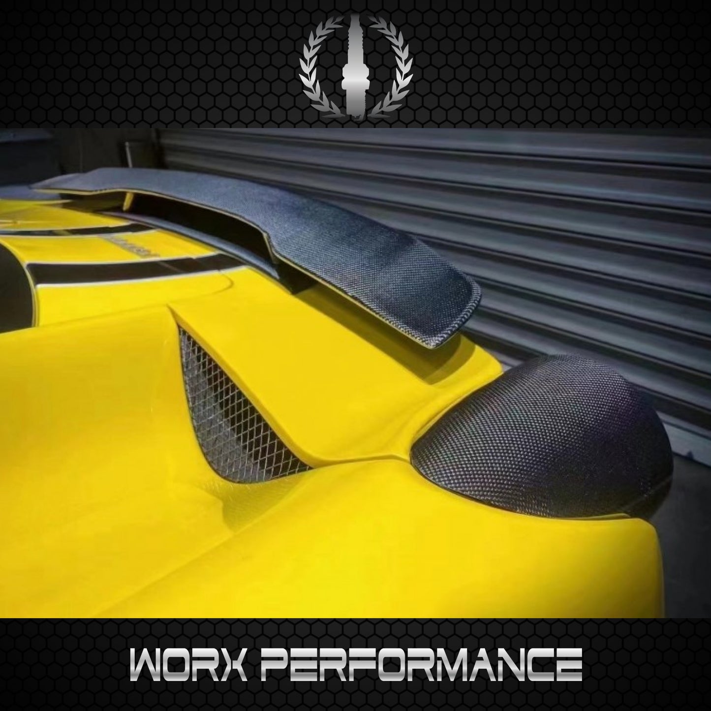 Ferrari 458 Carbon Fiber Boot Spoiler