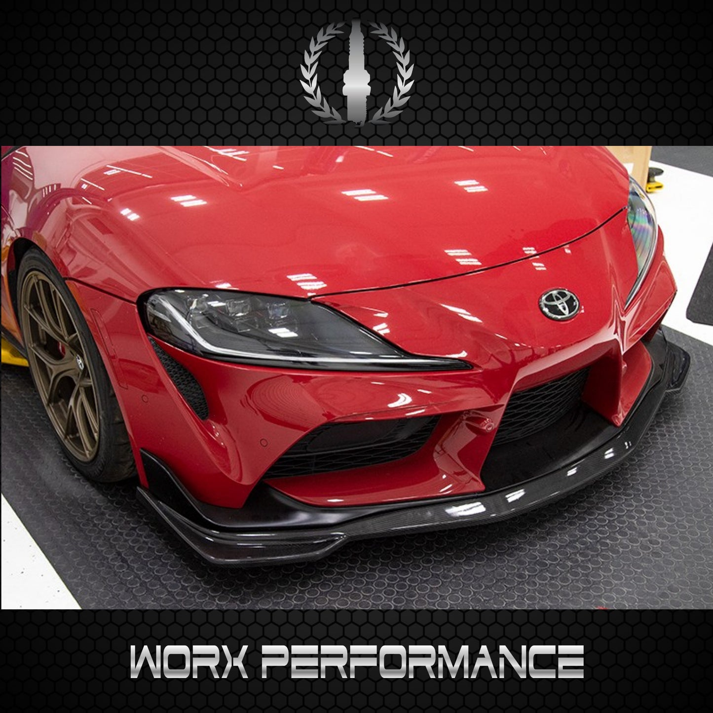 Toyota Supra A90 MX-V1 Front Lip