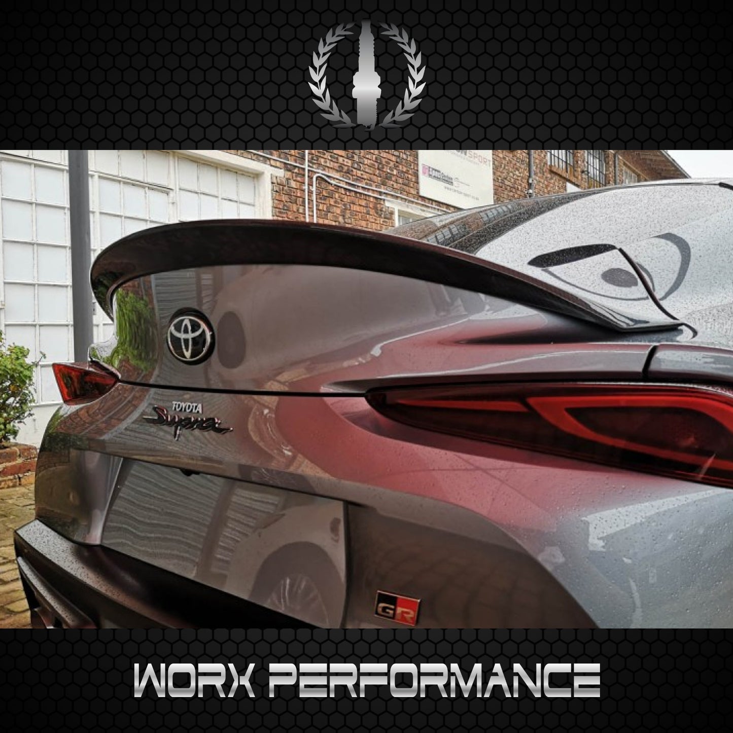 Toyota Supra MK5 A-Style Boot Spoiler