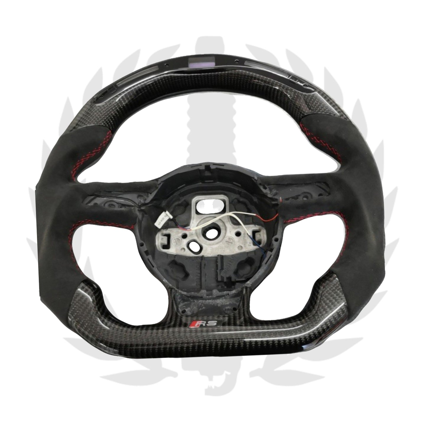 Audi RS3 RS4 RS5 12-16 OHC Carbon Fiber Steering Wheel With LED