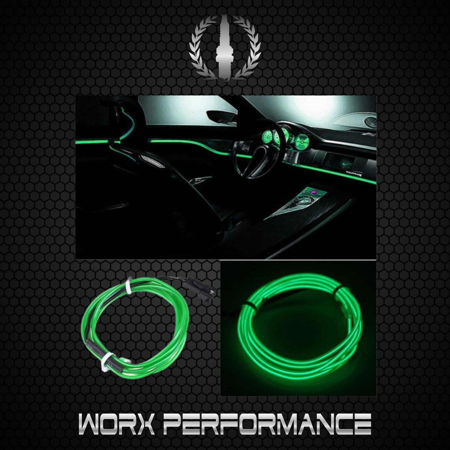 Auto Interior 6M LED Atmosphere Ambient Light