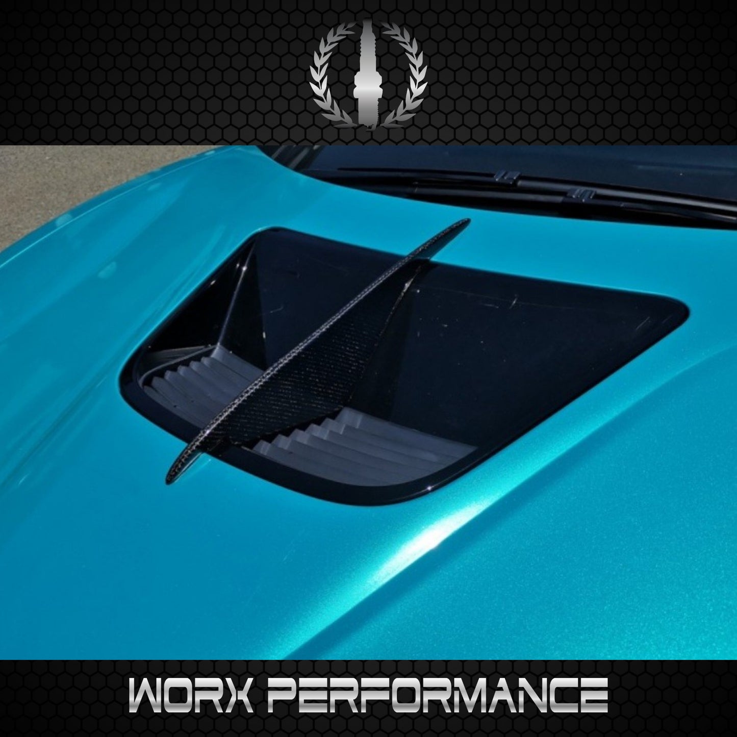 BMW I8 Z-Style Carbon Fiber Bonnet Trim