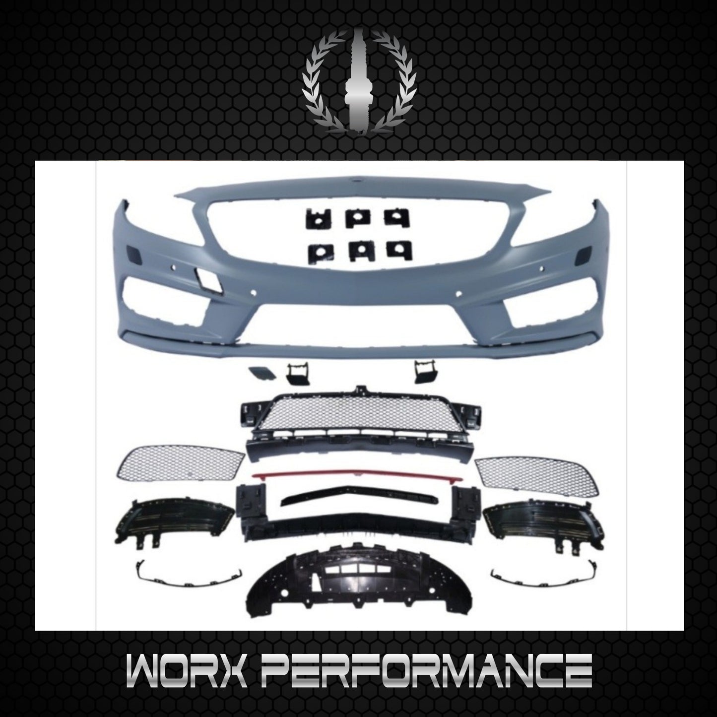 Mercedes Benz W176 13-16 AMG Front Bumper