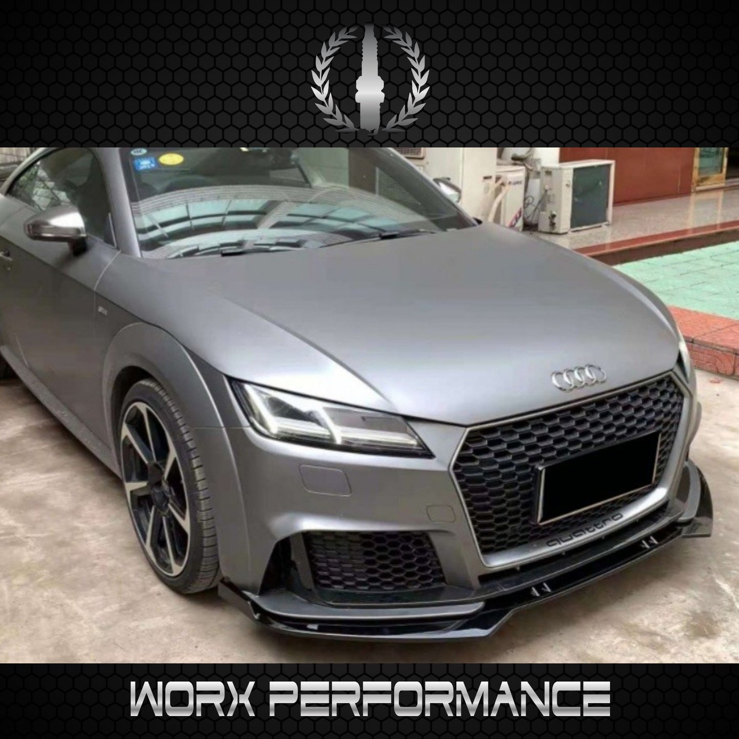 Audi TT 15-18 Front Lip