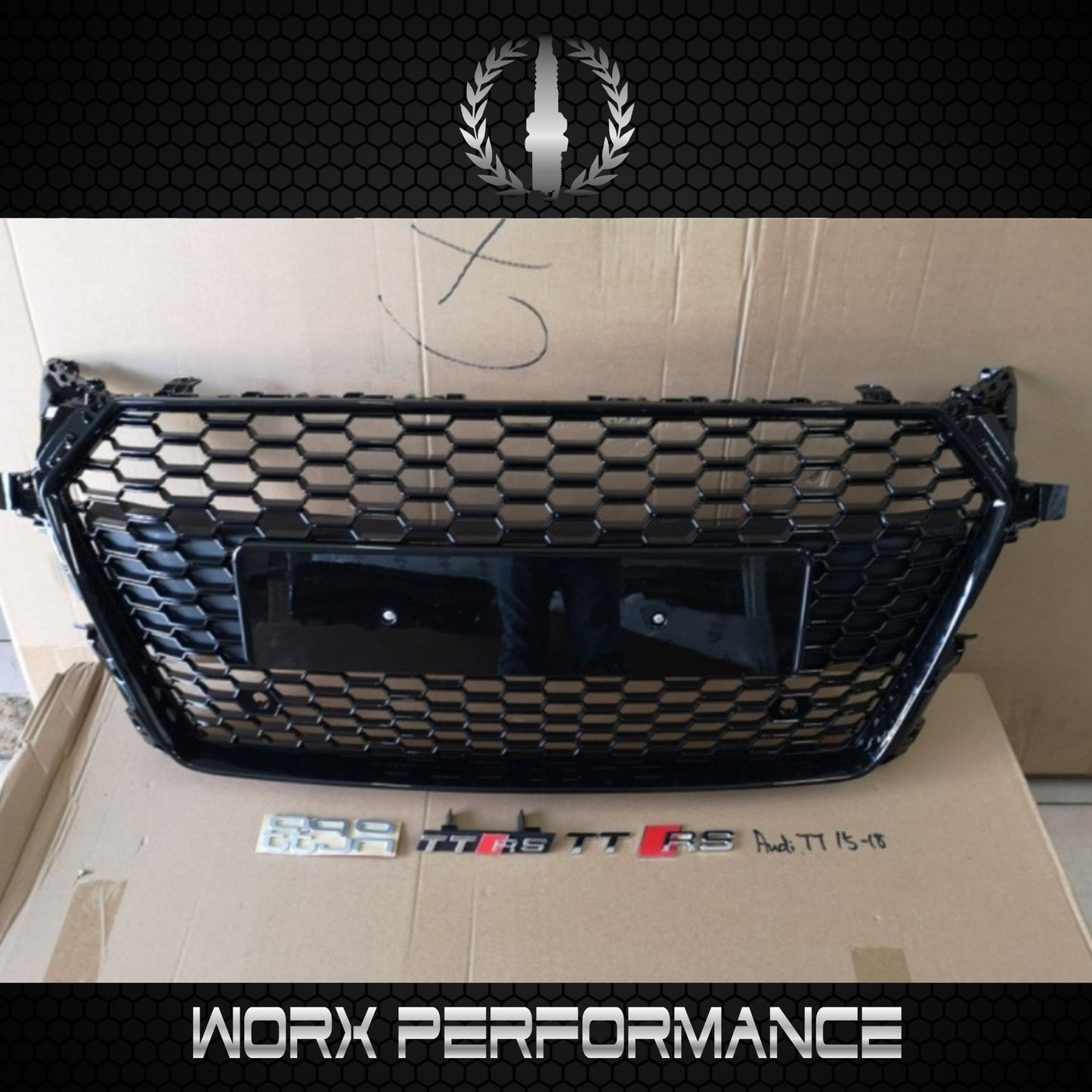 Audi Tt 15-18 RS Grille W/ Badge