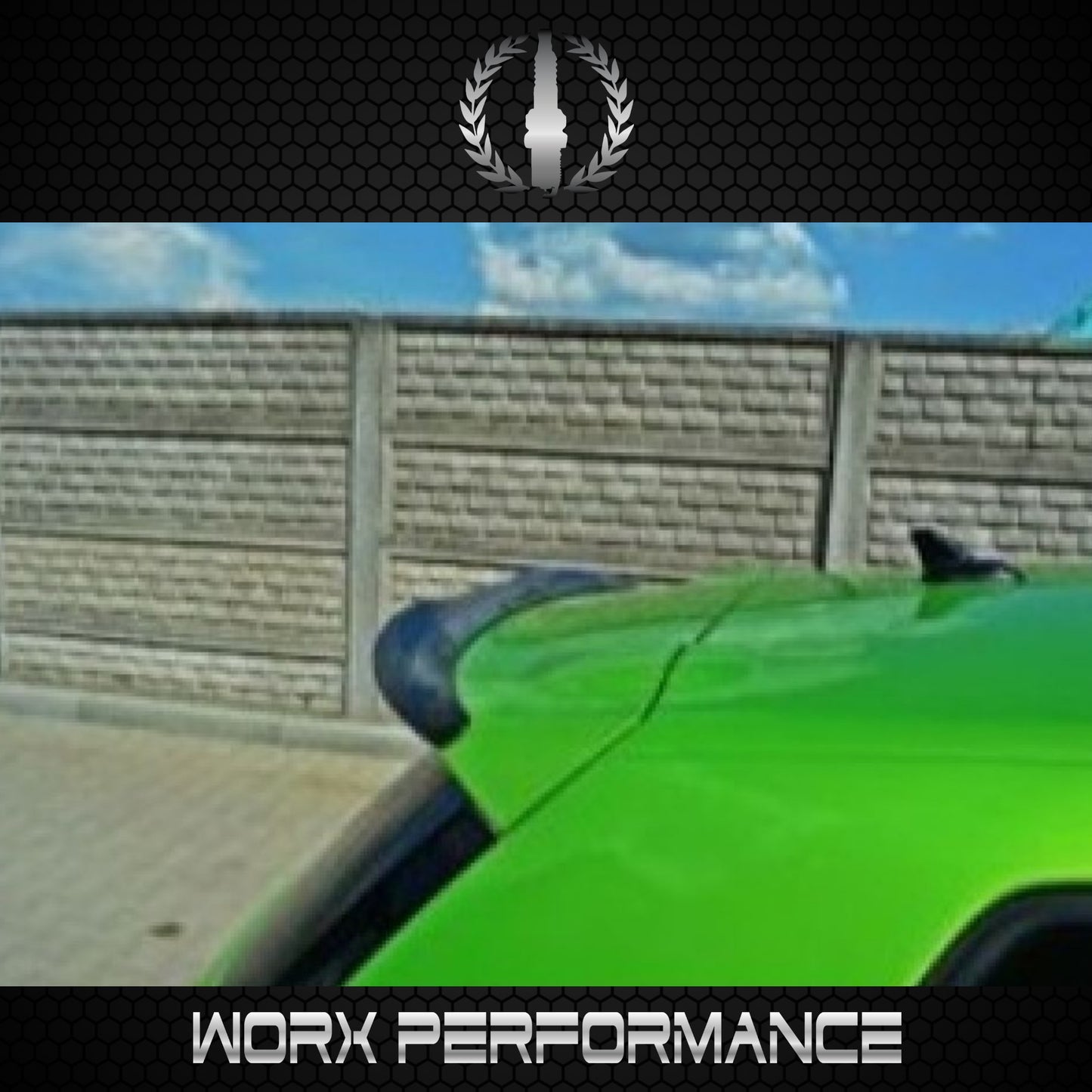 VW Scirocco Max-Style Roof Spoiler