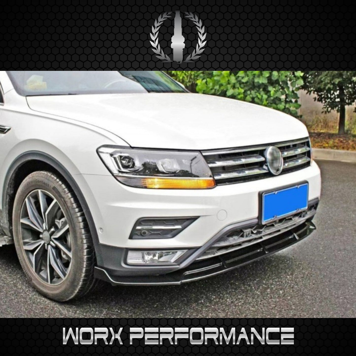 VW Tiguan 16+ Front Lip