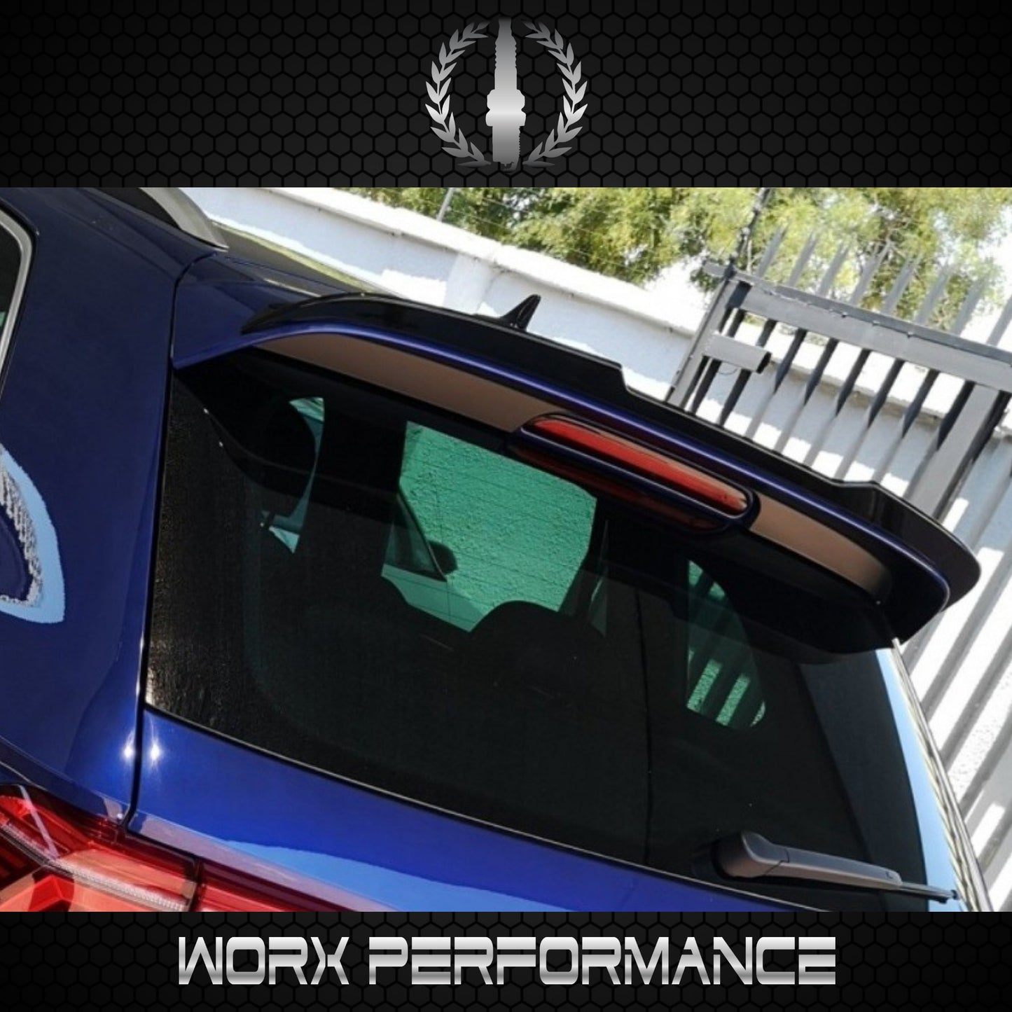 VW Tiguan 17+ MX Style Roof Spoiler