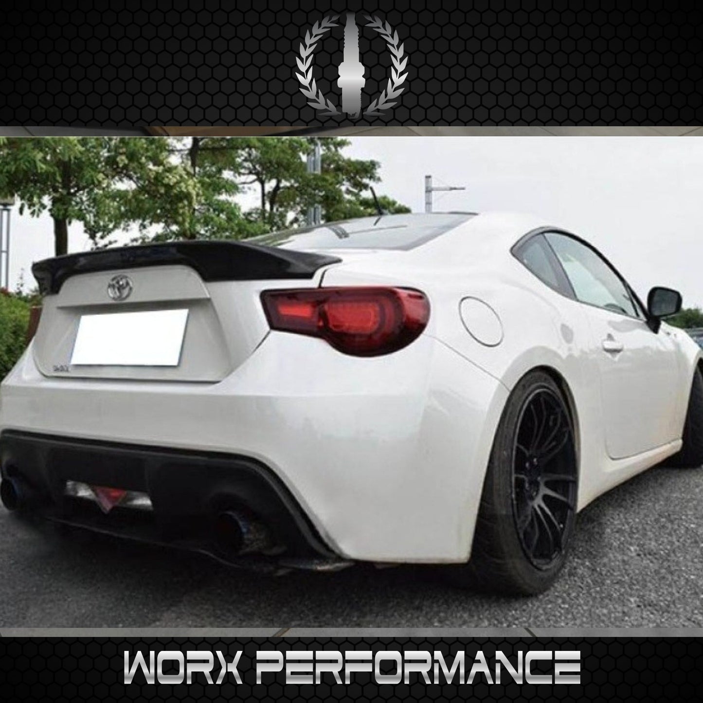 Toyota FT86 TRD Style Boot Spoiler
