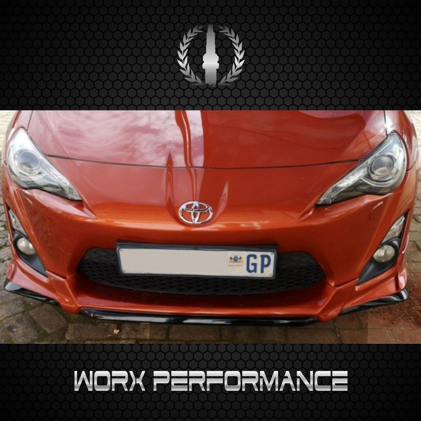 Toyota FT86 RS-Style Front Lip