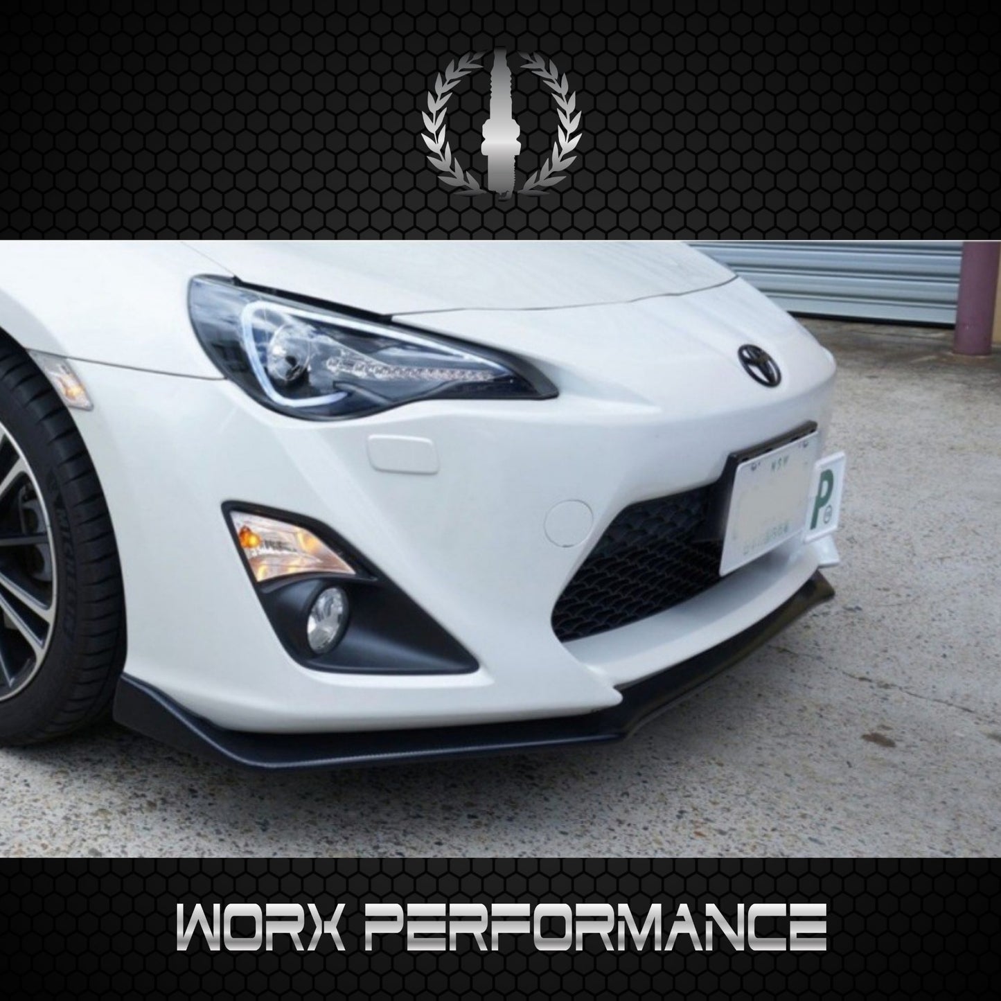 Toyota FT86 STI-Style Front Lip