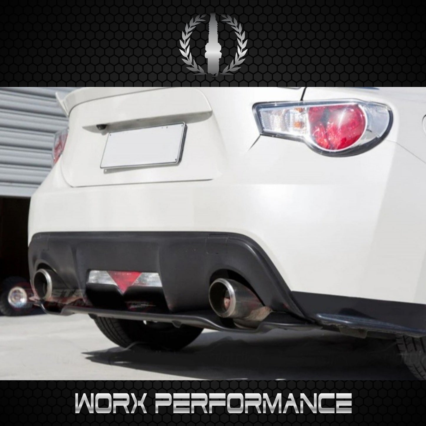 Toyota FT86 Rear Splitters