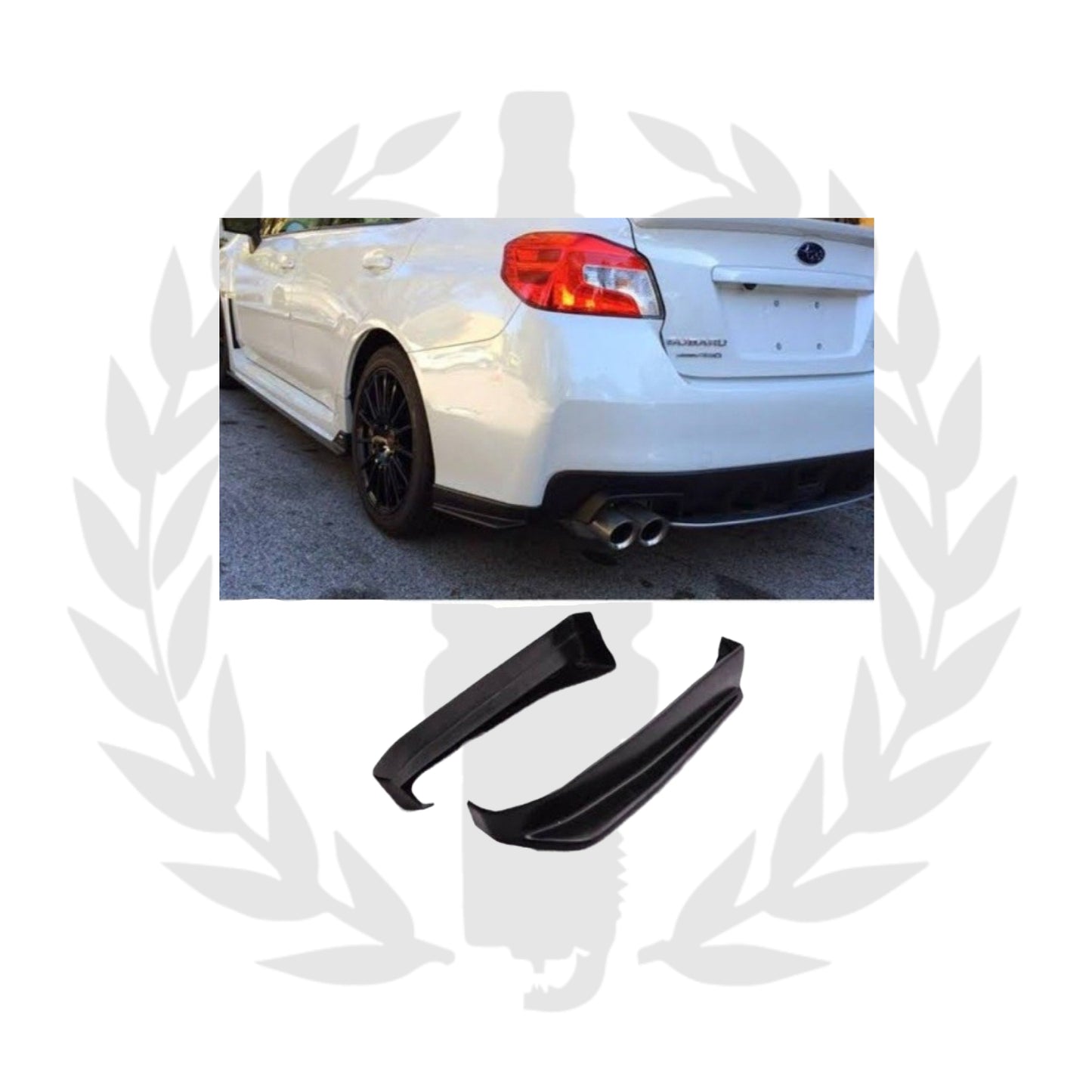 Subaru Impreza 2015 WRX STI Rear Splitters