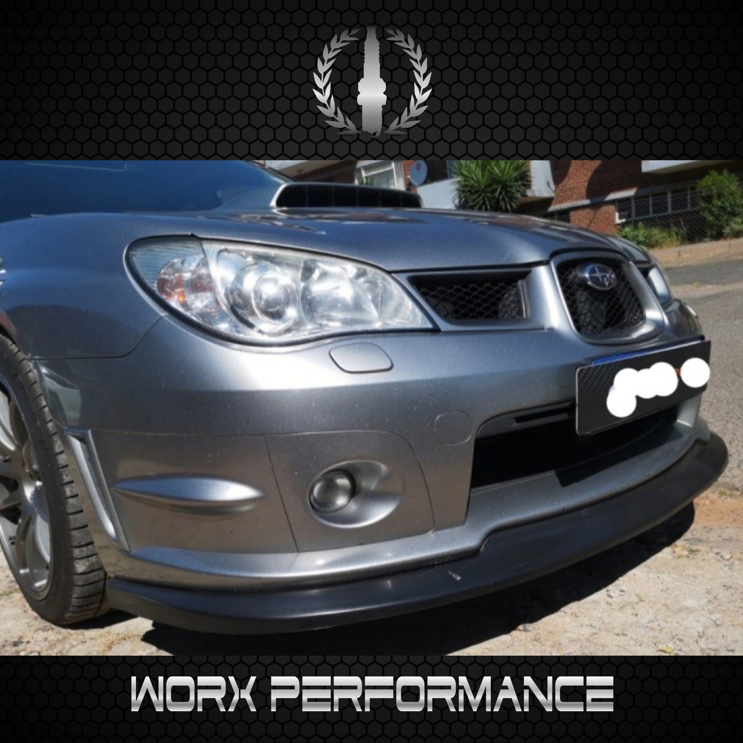 Subaru Impreza GDF 06-08 STI-2 Style Front Lip