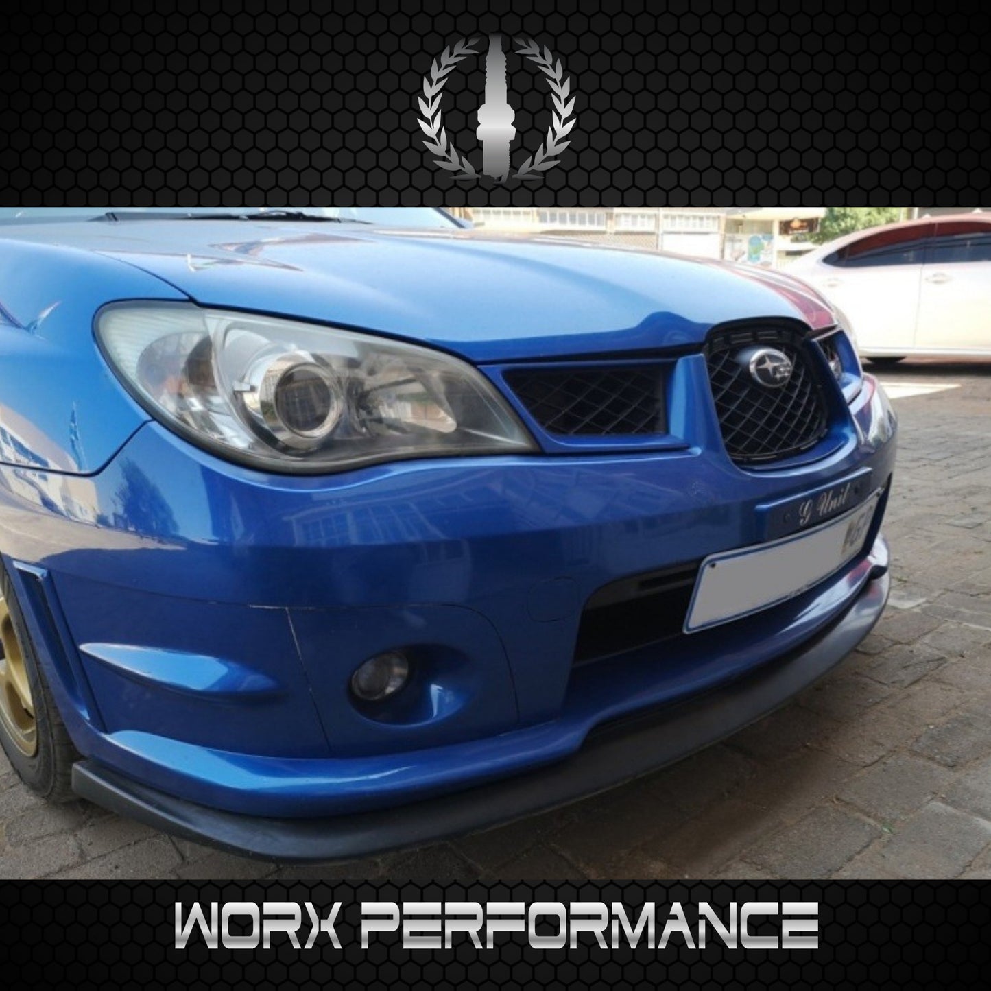 Subaru Impreza GDF 06-08 STI Front Lip