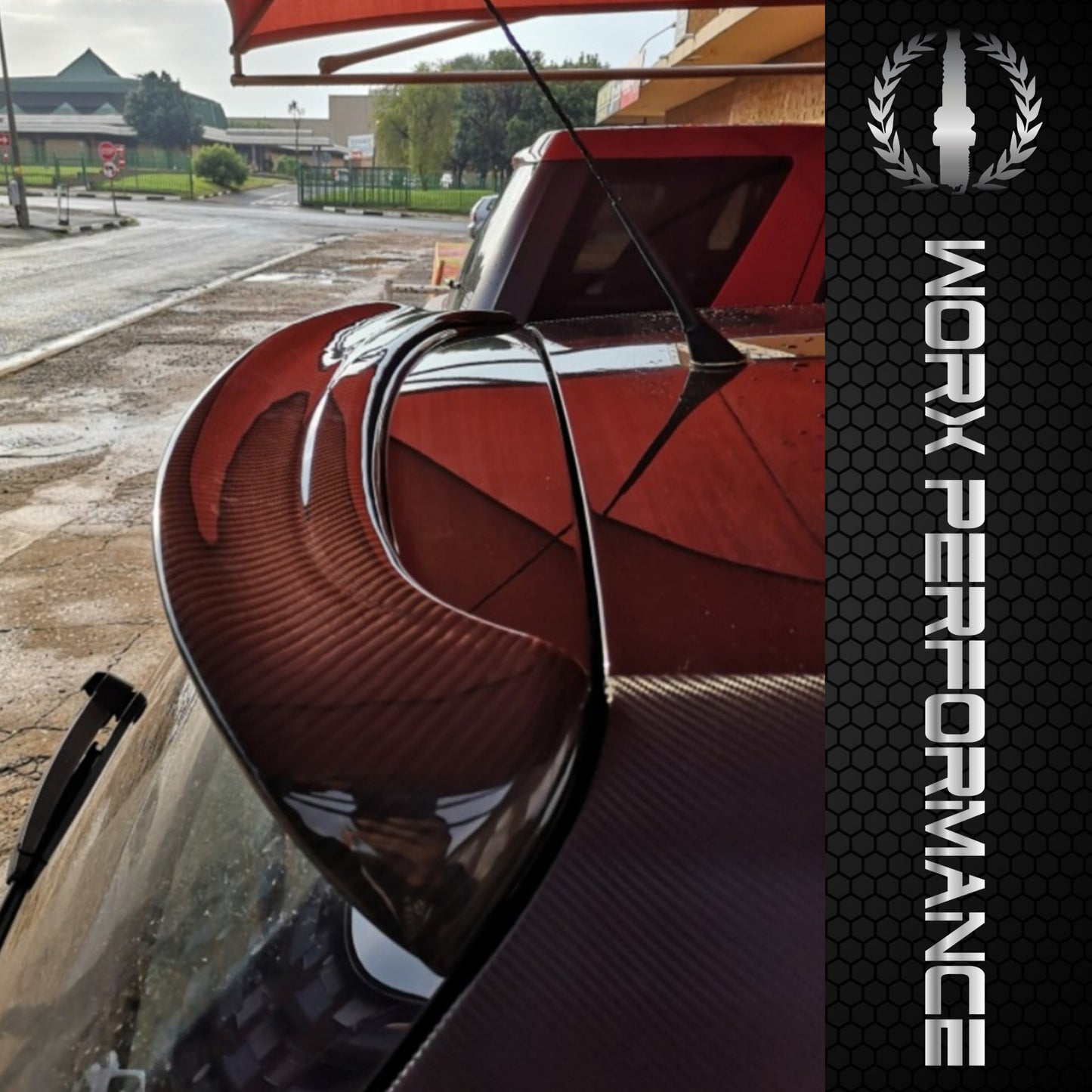 Golf 5 GTI OS-Style Carbon Fiber Roof Spoiler