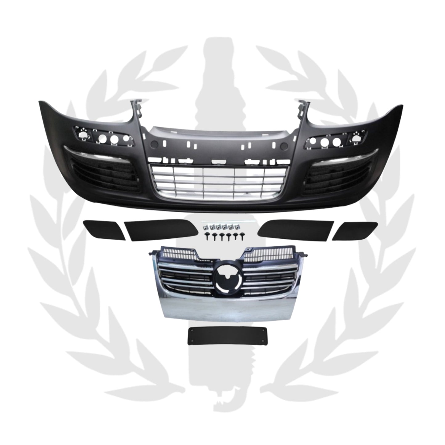 Golf 5 R32 Style Front Bumper W/Grille