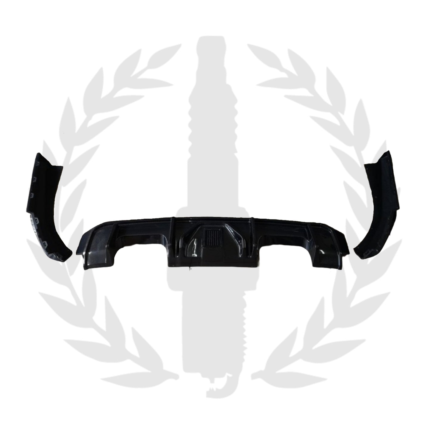 G82 M4 JDM-Style Carbon Fiber 3PCS Rear Diffuser