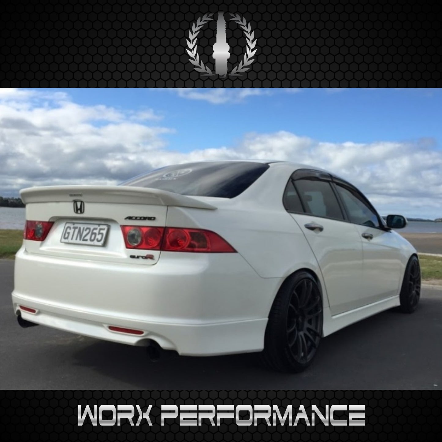 Honda Accord CL7 04-08 Mugen Style Boot Spoiler