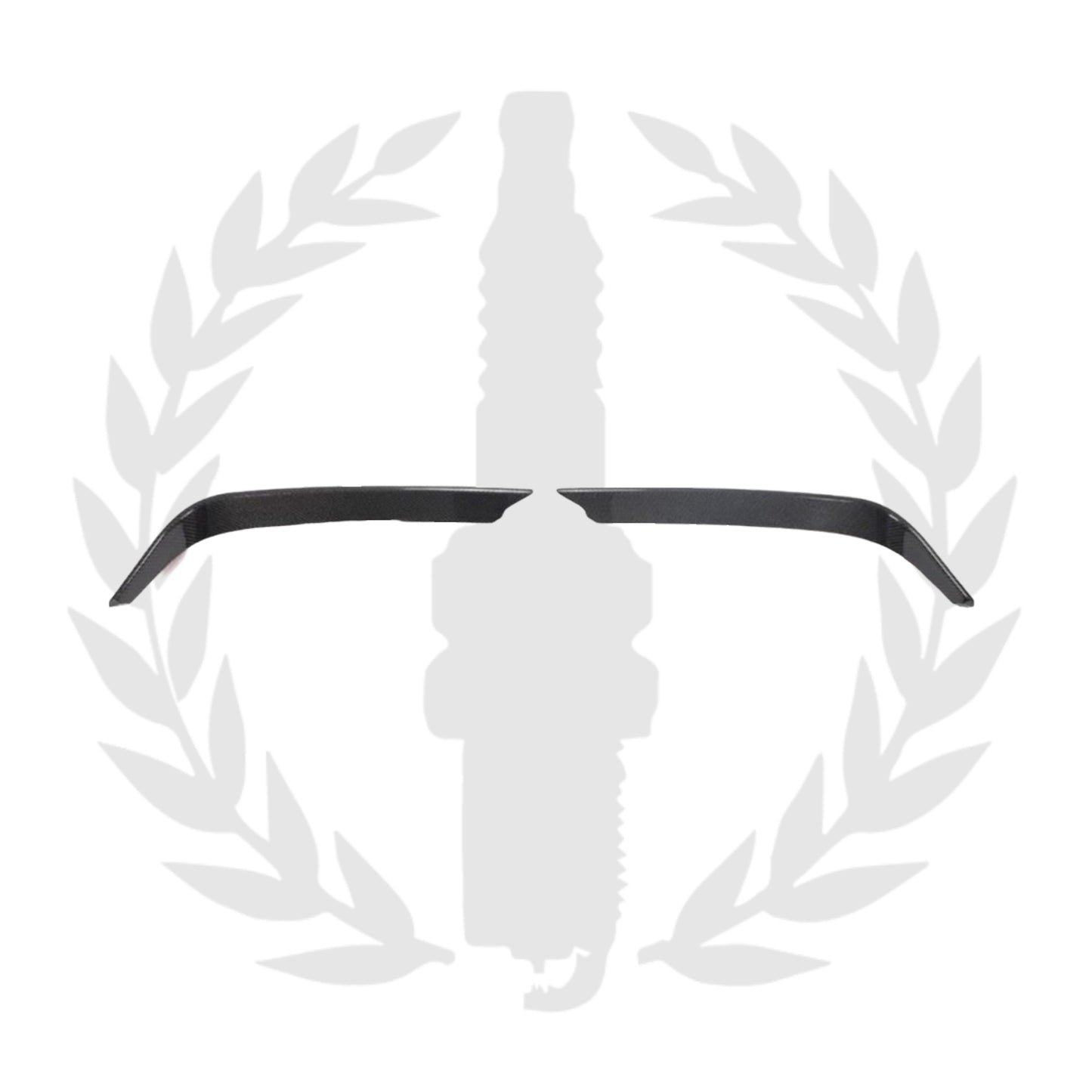 Alfa Romeo Guilia 15-18 Carbon Fiber Front Canards