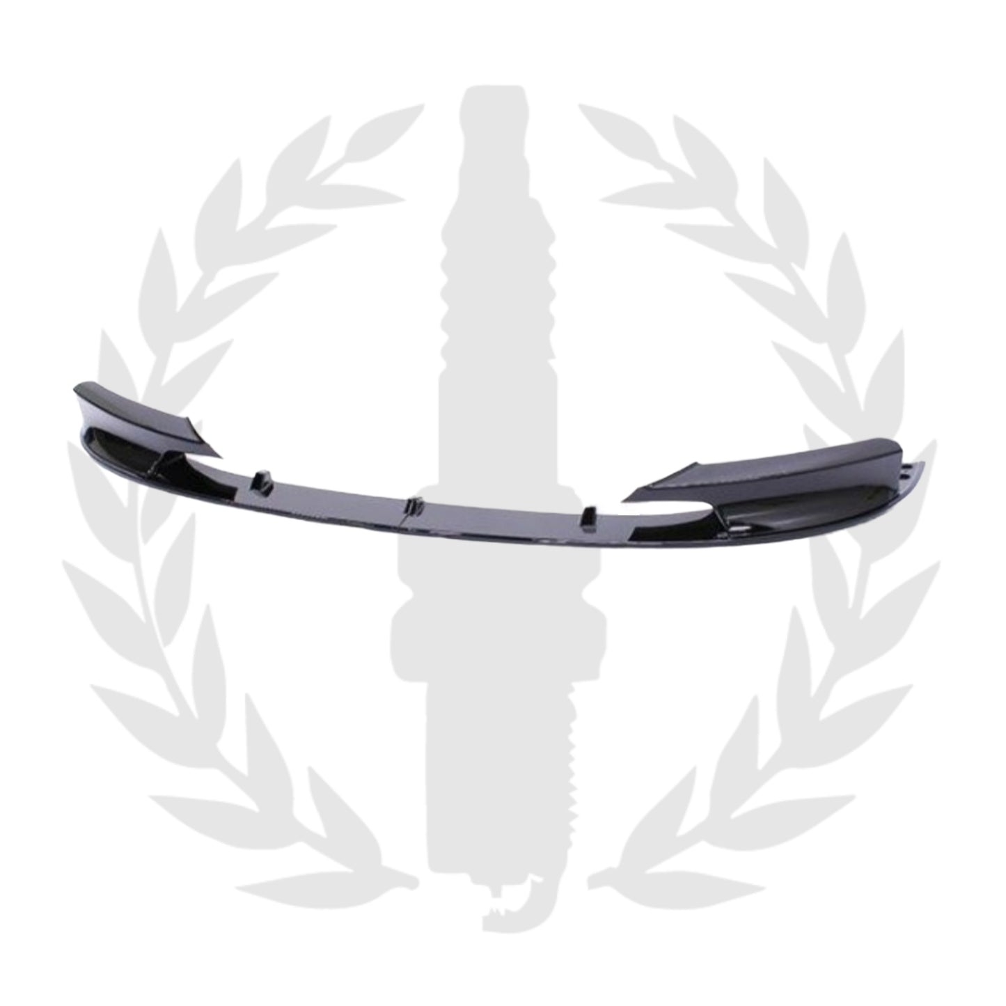 BMW F30 M-Performance 2 Piece Gloss Black Front Lip Spoiler