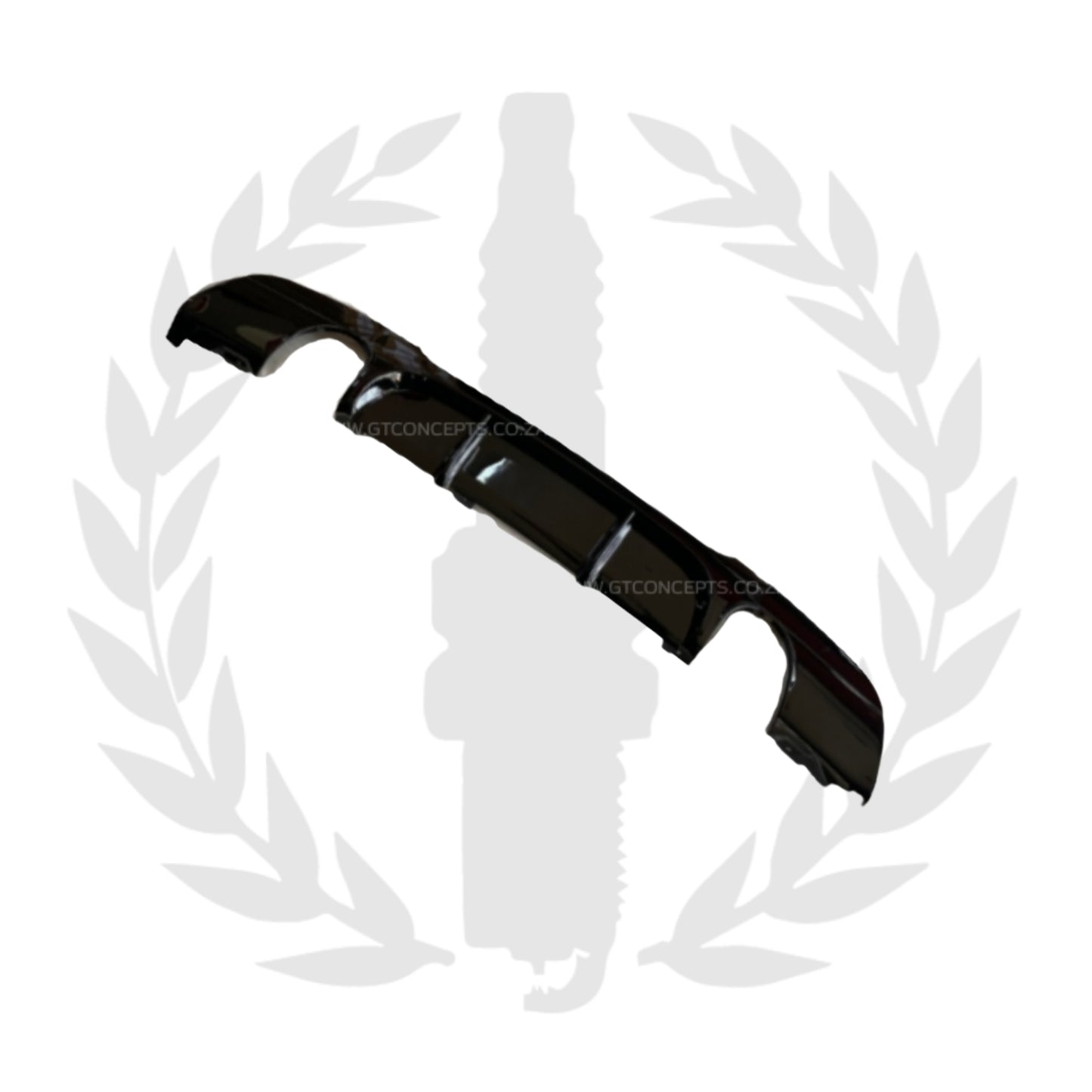 BMW E90 335i Gloss Black Rear Diffuser