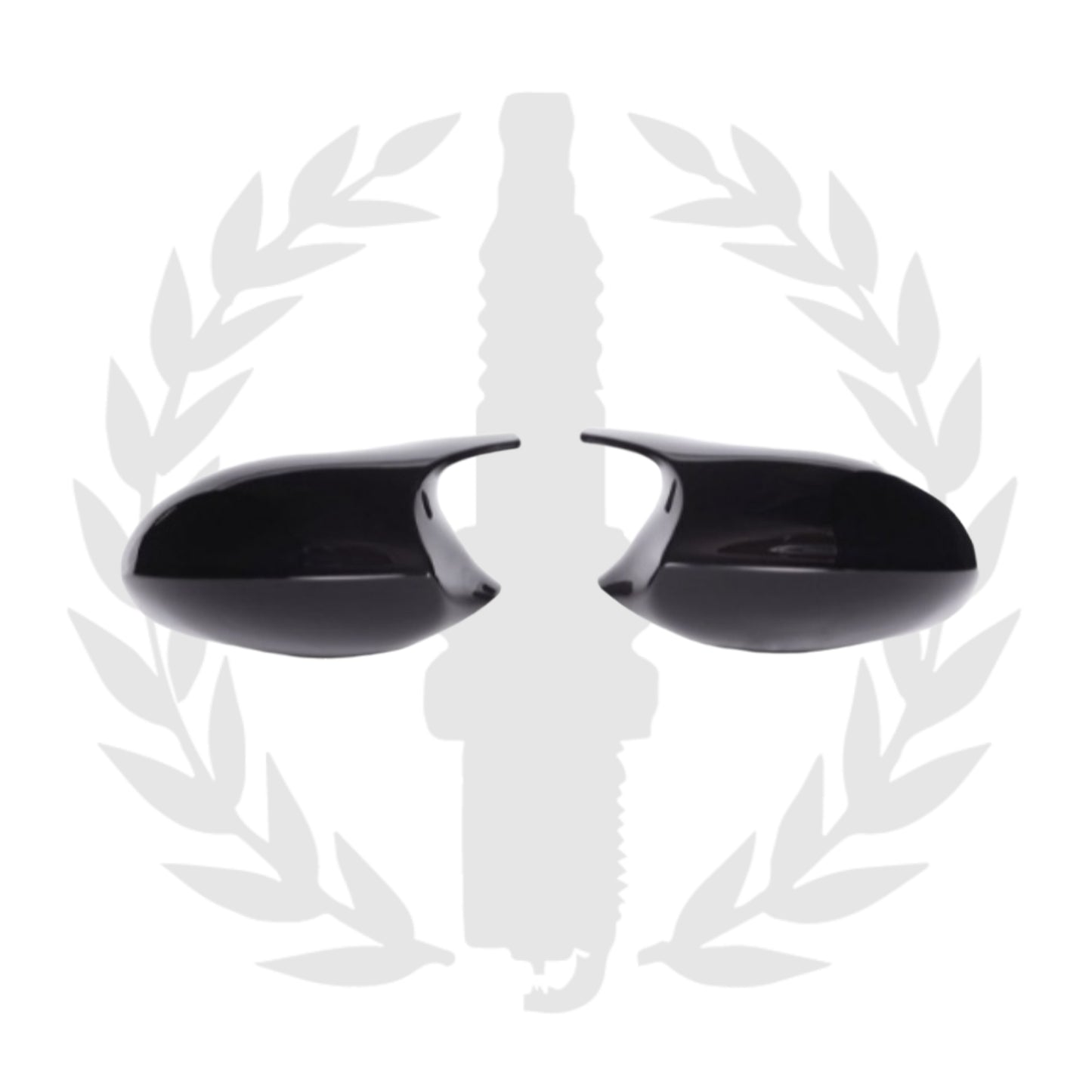 BMW E90 M3 Style Gloss Black Mirror Covers Facelift Model