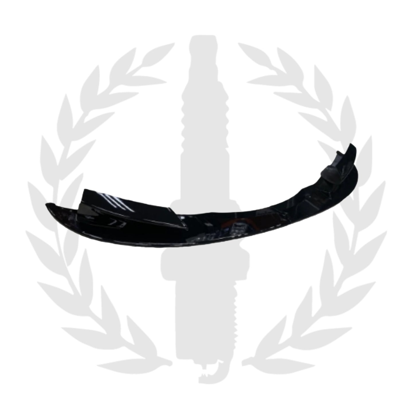 BMW E90 P/L Non-MSport Gloss Black 4PC Front Lip