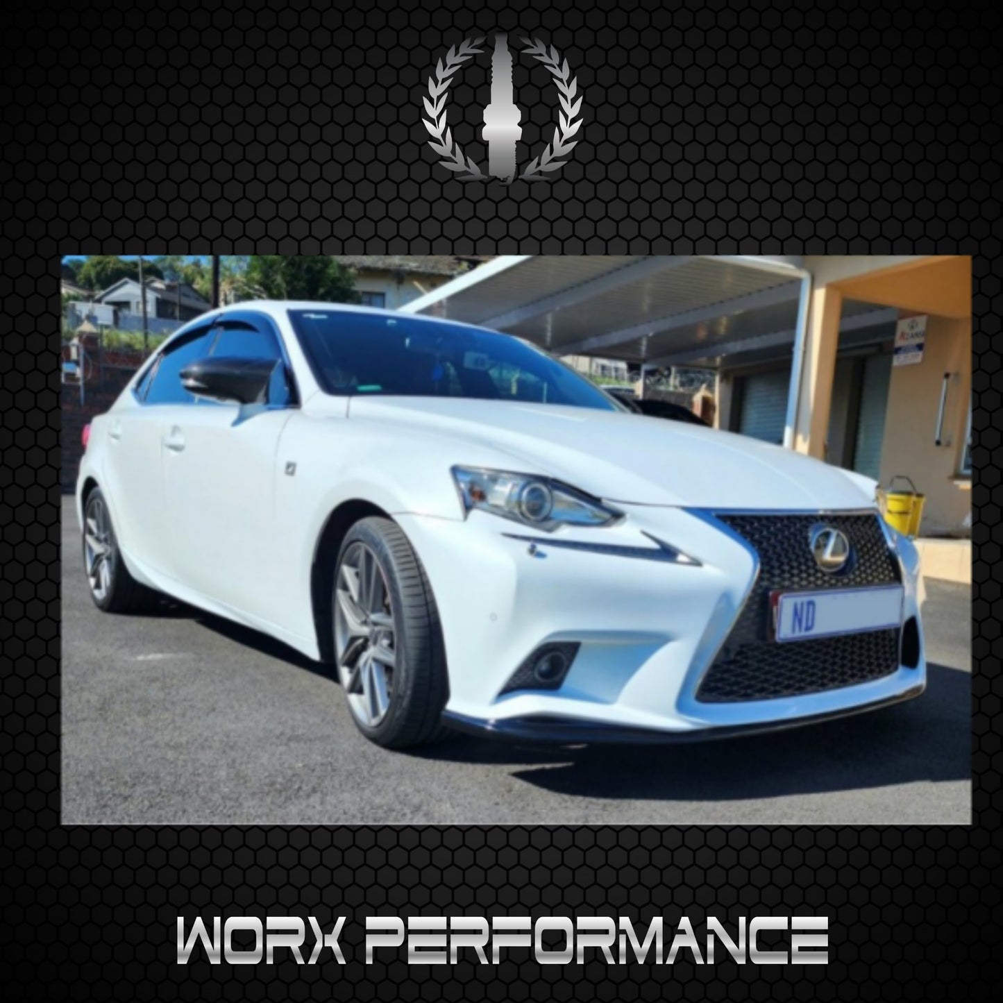 Lexus IS 14-17 JDM-style Front Lip