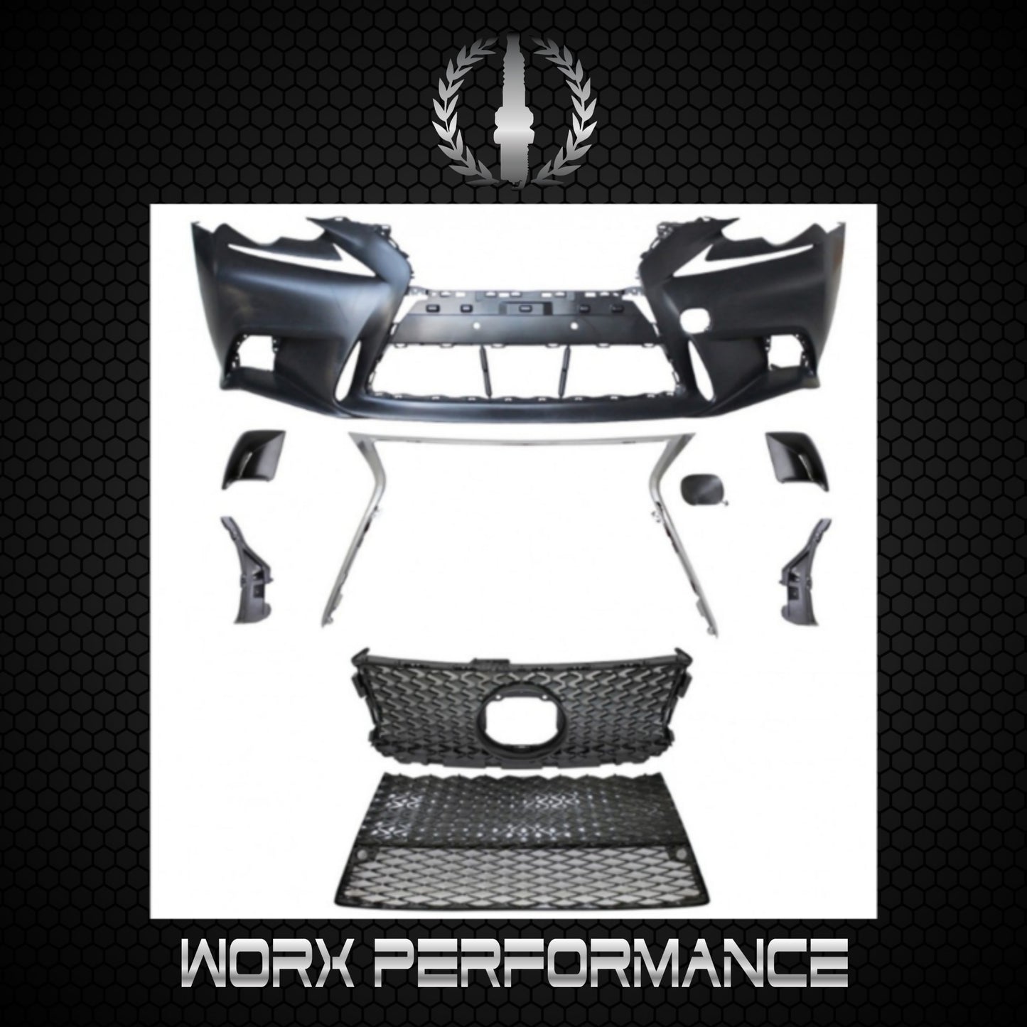 Lexus 13+ IS250 Front Bumper