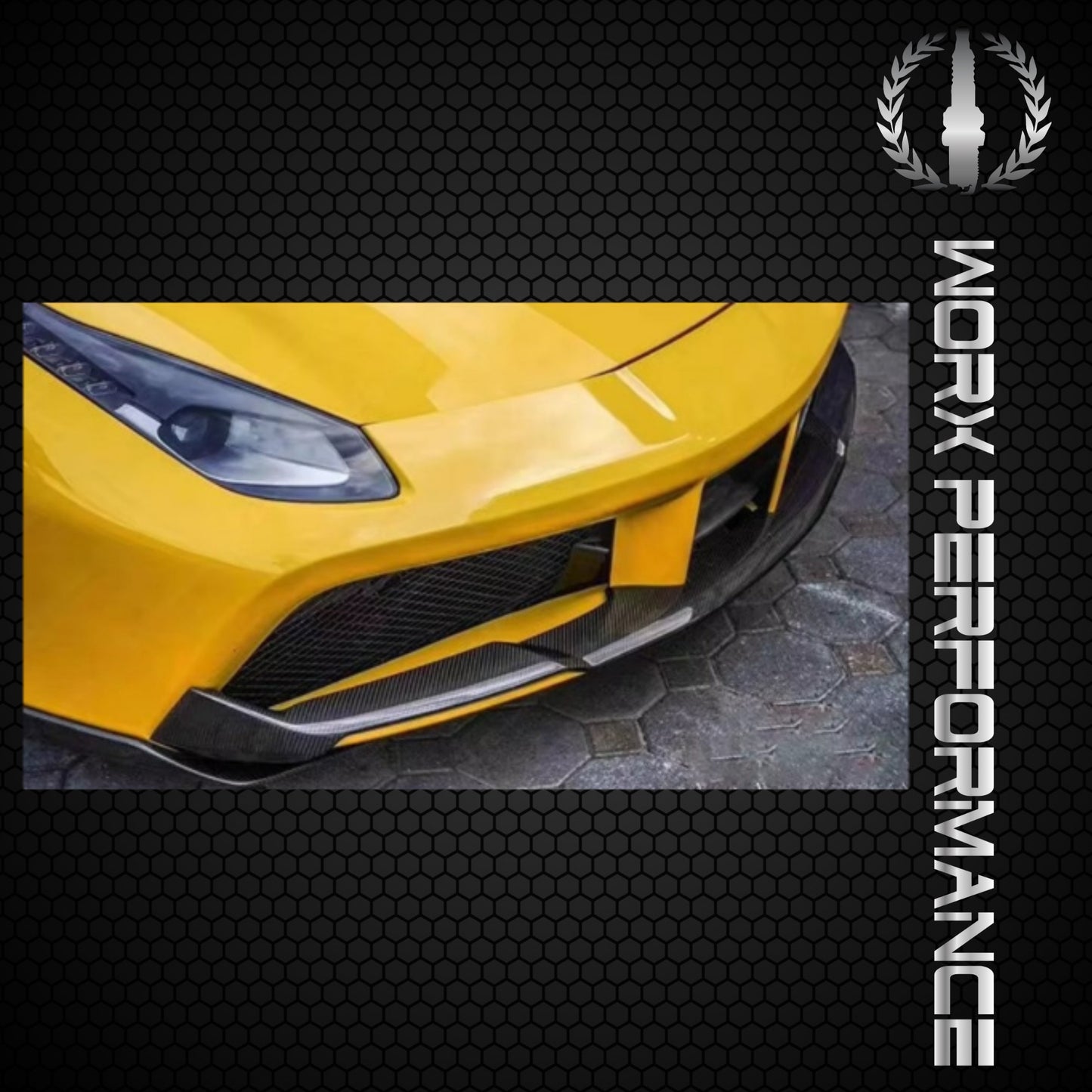 Ferrari 488 GTB N Style Full Body Kit - Dry Carbon