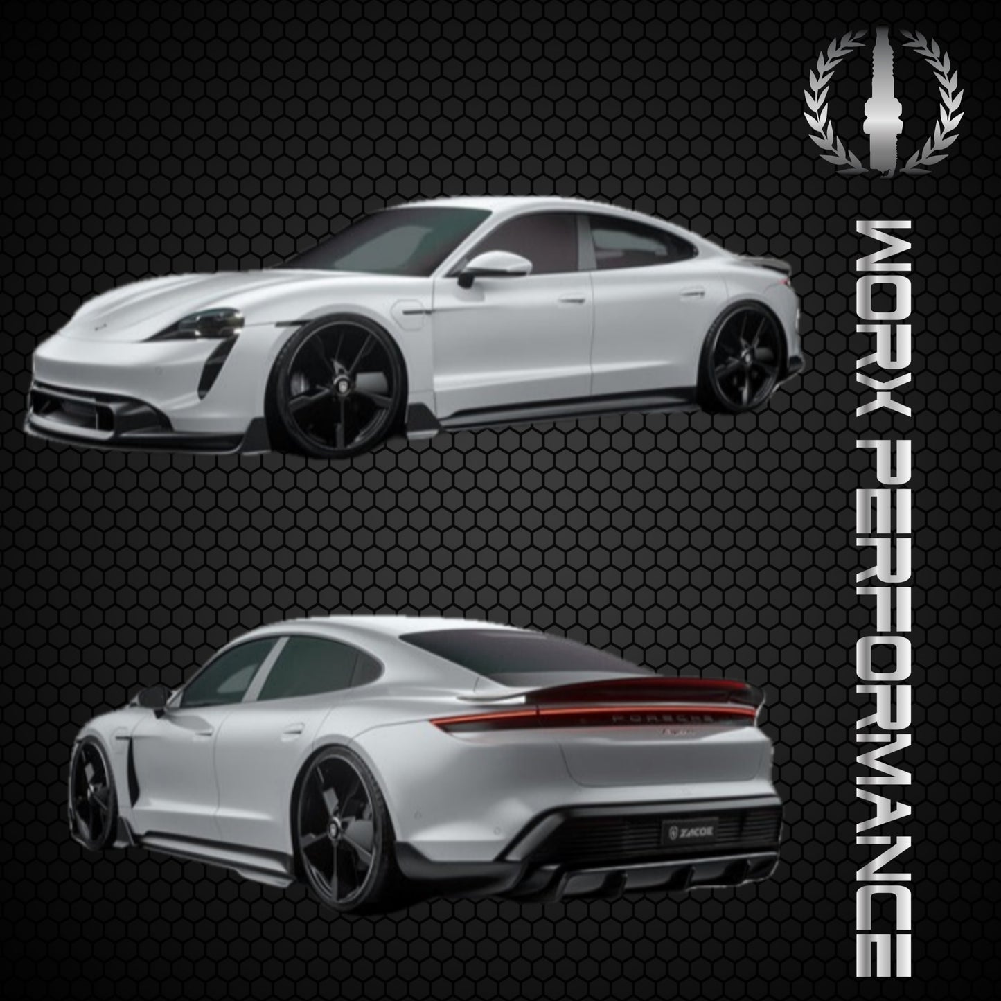 Porsche Taycan Carbon Fiber Body Kit