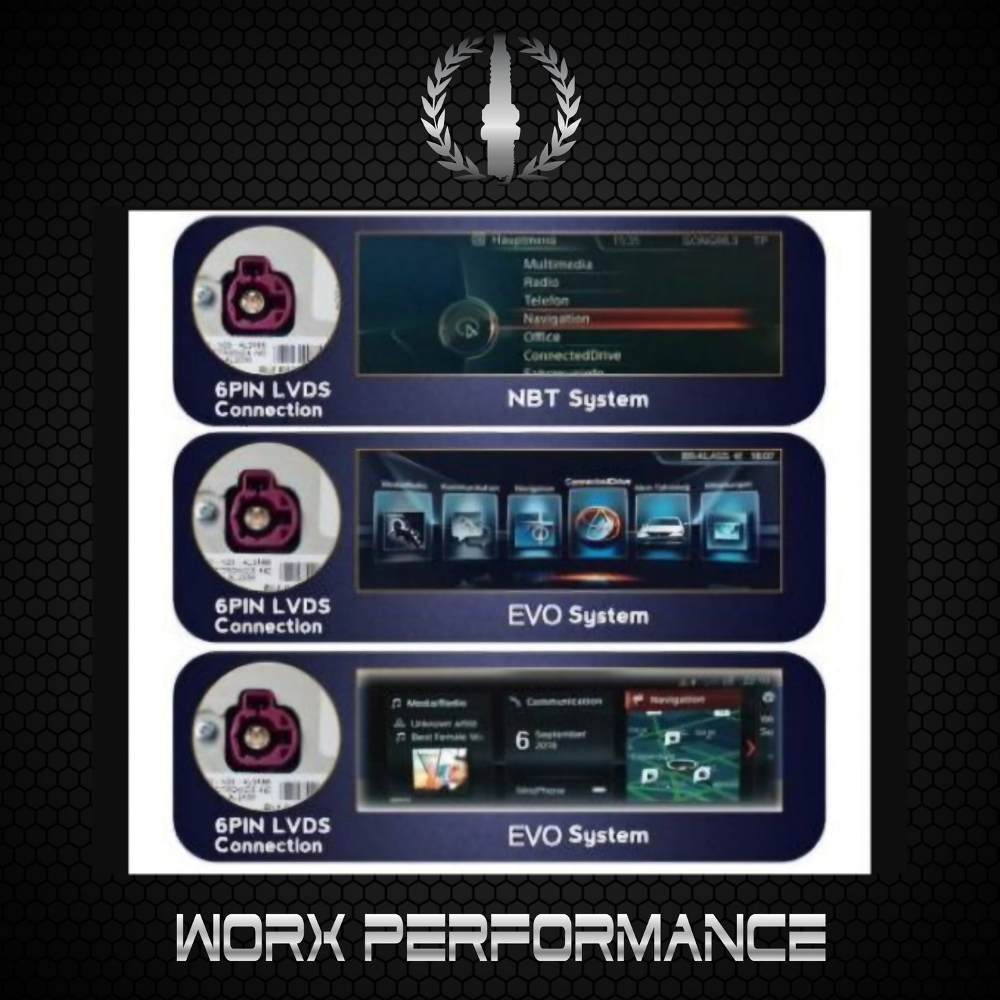 BMW 3 & 4 Series F30 F31 F32 F33 F34 F36 Android Radio 10.25 inch