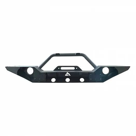 JK/JL/JT Paramount® R3 Mid Width Black Front Winch Heavy-Duty Bumper