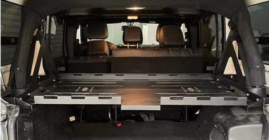 JK Longhorn Multi-purpose Trunk Luggage Rack Folding Cargo Basket