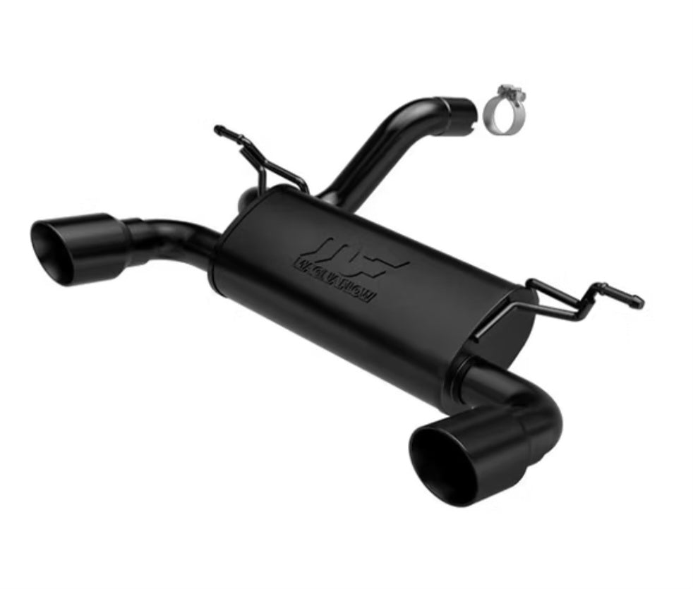 JL Black Ceramic Coated Dual Exhaust (Stainless Steel)