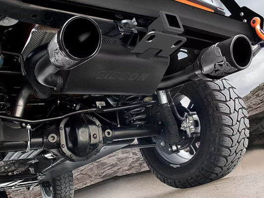 JL Black Skull Exhaust (Stainless Steel)