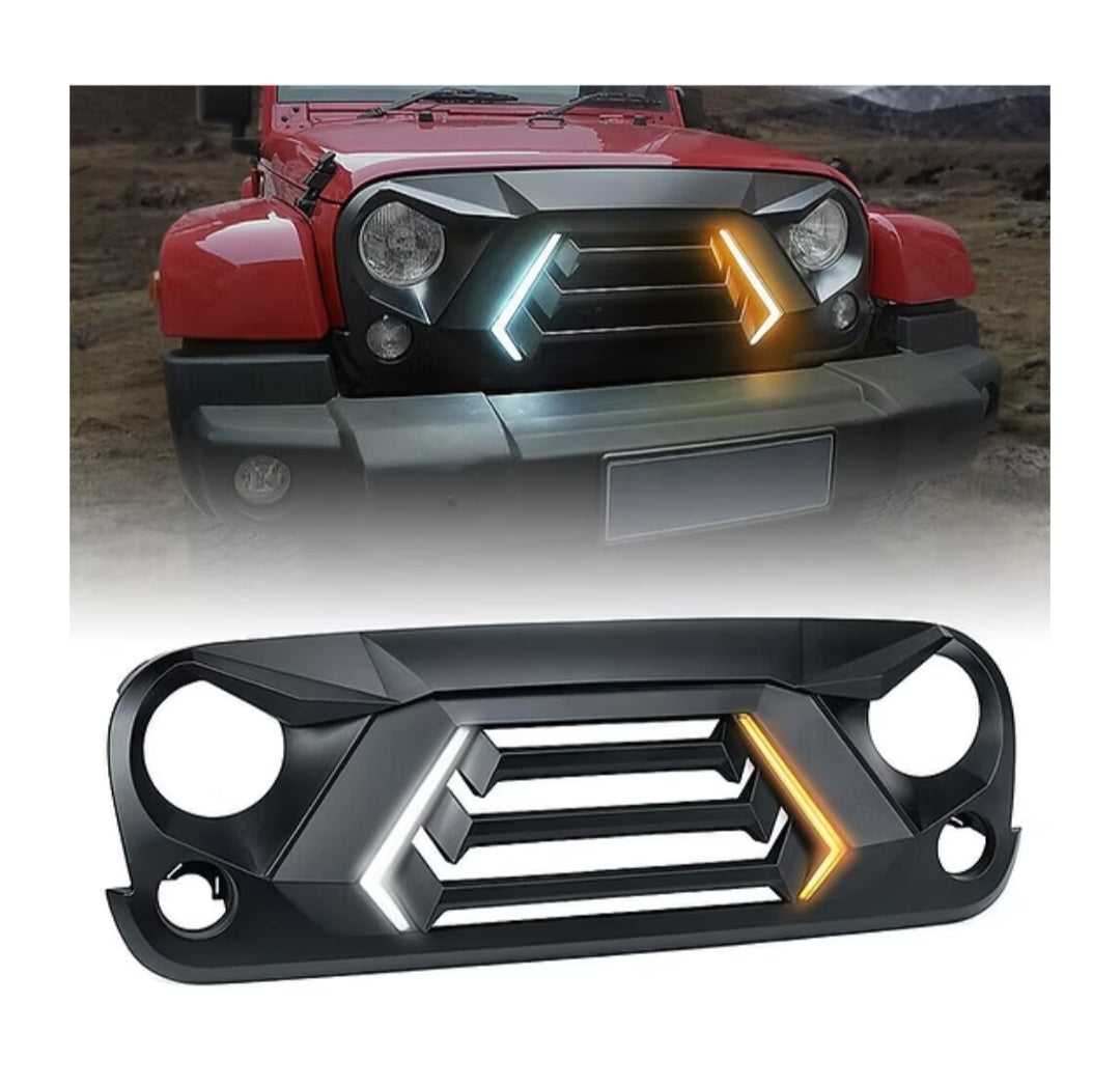 JK Avenger LED Grill (DRL+Indicator)