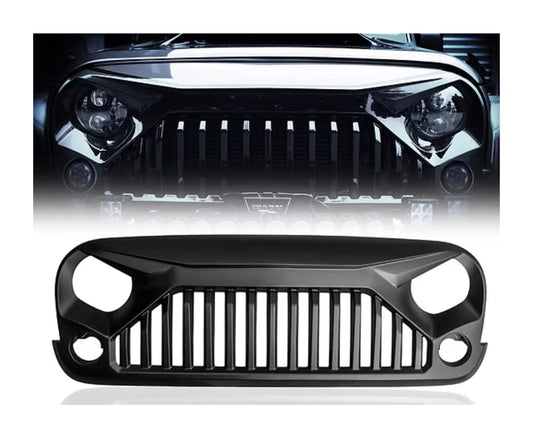 Monster Matte Black Grill with Metal Mesh