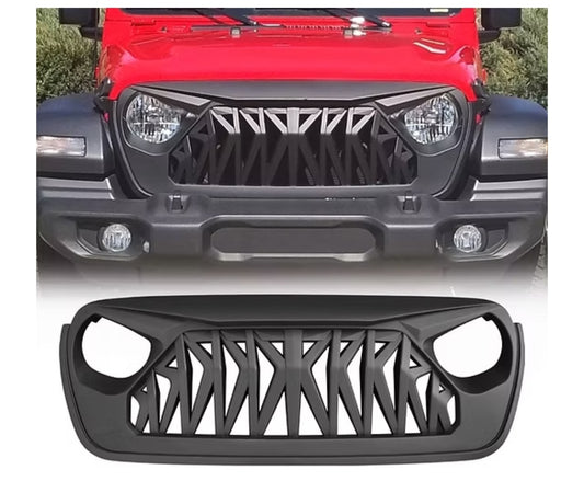 JL Mustang Grill Matte Black