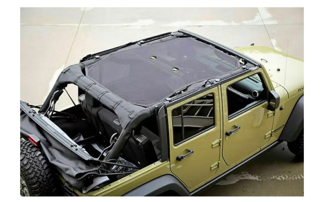JK 4-Door Full Size Sunshade Net