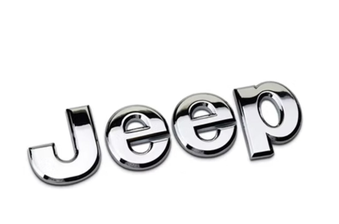 Jeep Metal Logo (Chrome)