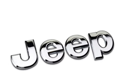 Jeep Metal Logo (Chrome)