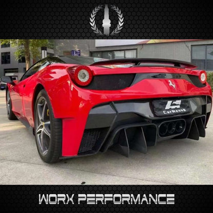 Ferrari 458 Carbon Fiber Boot Spoiler